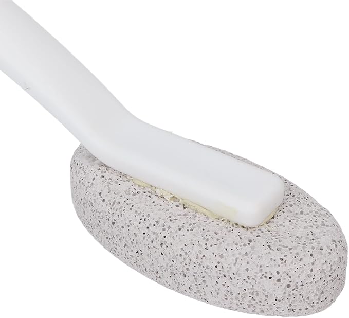 1PCS Toilet Cleaning Pumice Stone, Stains Hard Water Ring Remover Bathroom Cleaning Brushes Toilet Pumice Stone with Long Handle for Toilets, Bathtubs, Pool(1PCS)