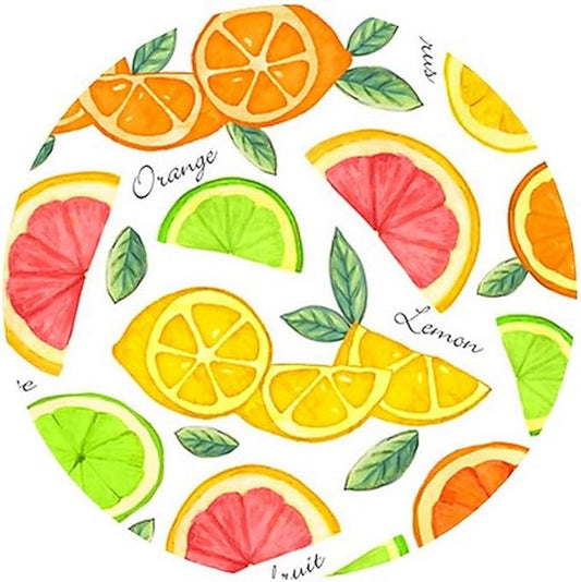 Andreas Silicone Jar Opener, GG Citrus – 6.25" Non-Slip Lid Gripper & Garlic Peeler, Dishwasher Safe, Multi-Use, Durable Silicone & Fabric, Made in the USA, JO-GGCT