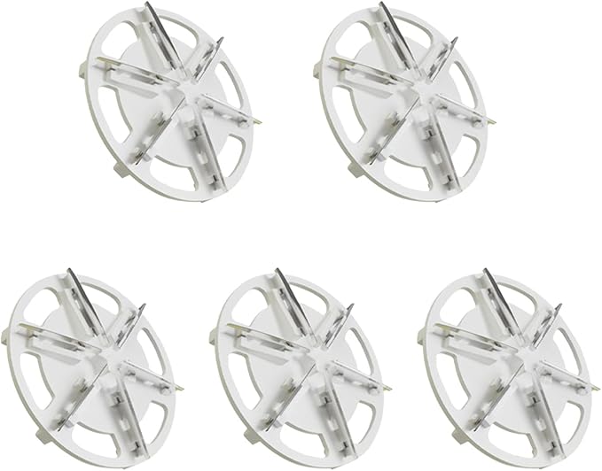 5-Pack Fabric Shaver Replacement Blades,High Qulity 6-Leaf Blades for Safe and Efficient Lint and Pill Removal (5 Blades)