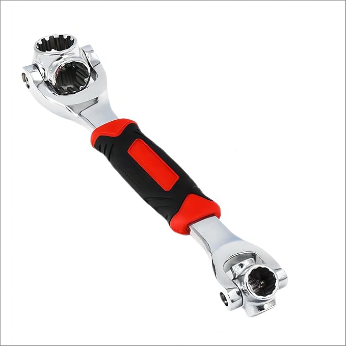 Universal Socket Wrench 48 in 1 Wrench Multifunction Wrench Tool with 360 Degree Rotating Head, Spanner Tool for Home and Car Repair