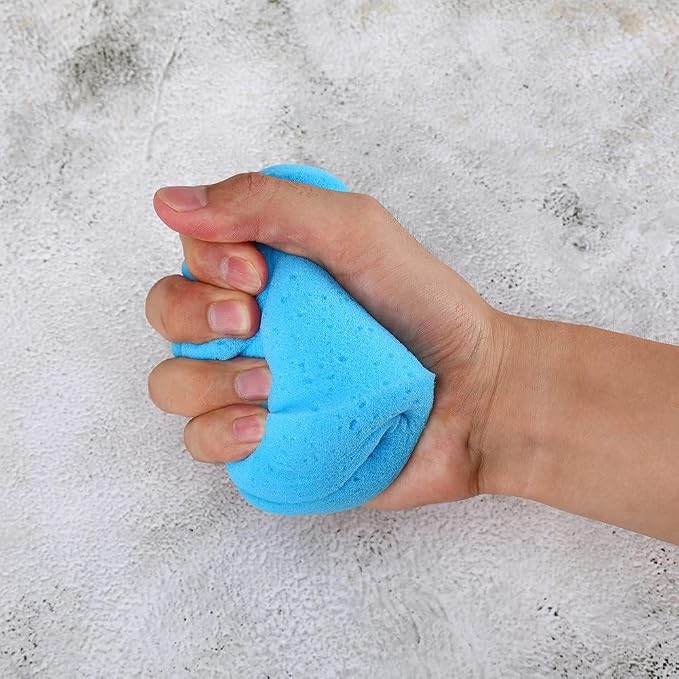 Car Wash Sponge, 3 Pack Extra Thick Large Colorful Cleaning Sponge | 8.7"X4.3"X2.4",Longer Lasting,No Scratch Surfaces,Multi-Purpose for Bathroom Kitchen Bike Boat