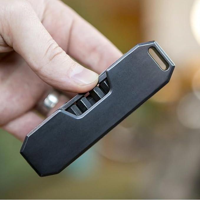 Compact Pocket Proportioned Multiple Tool for Carry and Outdoor Tasks Constructed with Permanent Aluminum Alloy for Permanent Execution