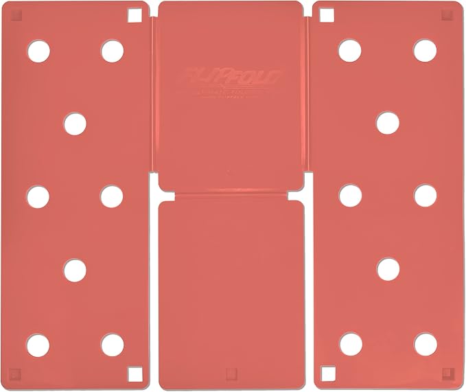 Shirt & Laundry Folder- Adult Coral