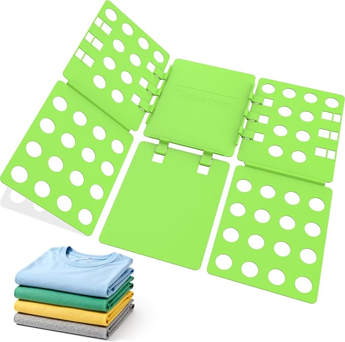 Shirt Folder Board V1 Durable Folding Board Tshirt Organizer Laundry Liner | Easy and Fast Folding for Adults and Kids