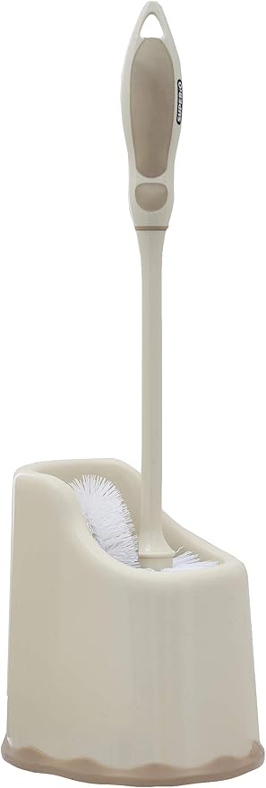 Superio Toilet Brush and Holder Toilet Scrubber Bowl Cleaner Brushes Wand, Toilets Brush with Holder Caddy, Bathroom Cleaning Brush, Bowl Brush Set