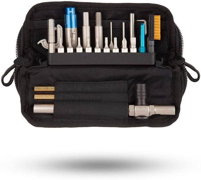 Fix It Sticks Field Toolkit Compatible with Glock | Compact Pistol Maintenance Kit w/Torque Driver, Punches & Specialty Tools
