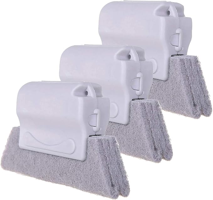 Groove Gap Cloth Window Door Track Multifunctional Cleaning Brush Color: Beige/Gray/Blue (Random Color Matching)3PCS | Multifunctional, Beige/Gray/Blue Random Color Matching