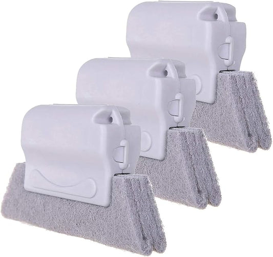 Groove Gap Cloth Window Door Track Multifunctional Cleaning Brush Color: Beige/Gray/Blue (Random Color Matching)3PCS | Multifunctional, Beige/Gray/Blue Random Color Matching