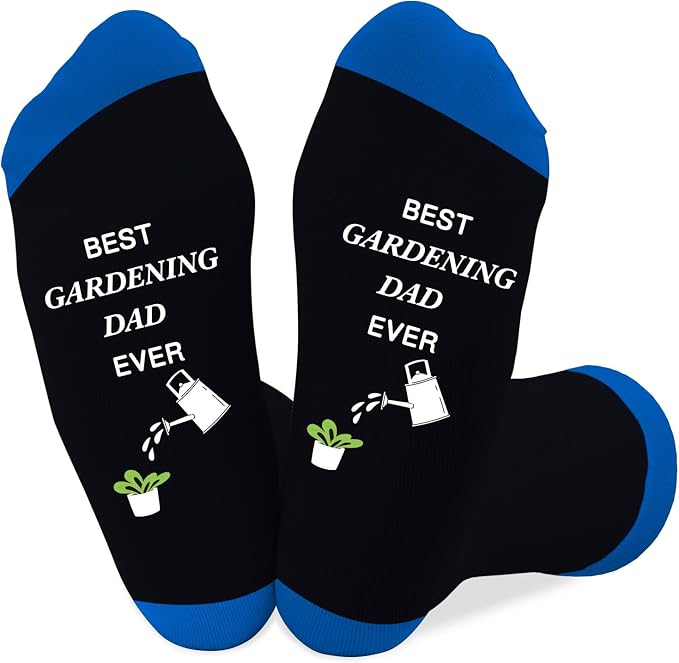 Fathers Day dad gifts christmas Birthday Best Dad Ever Funny Outdoor Hobby Sports Themed Novelty Socks Gift for Men