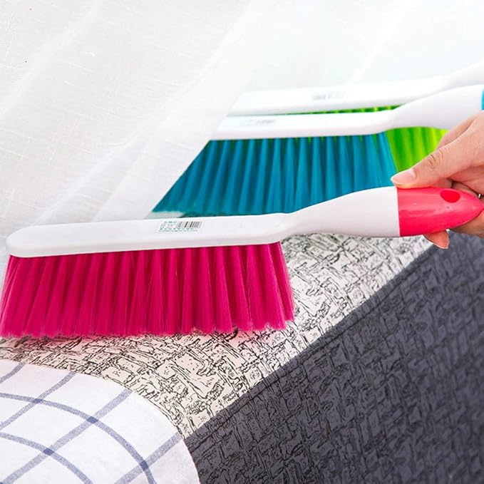Counter Duster Bed Sheets Debris Cleanin Hand Broom Cleaning Brushes Soft Bristles Dusting Brush for Cleaning Car/Bed/Couch/Draft/Garden/Furniture/Clothes,3PCS