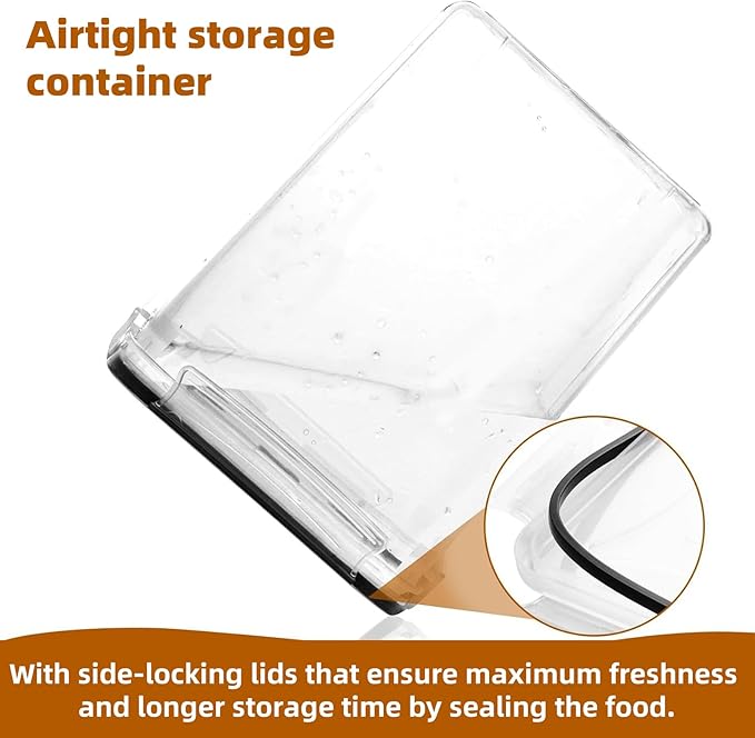 4 Pack Airtight Food Storage Containers