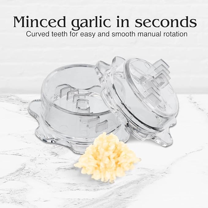 Angel’s Peel Lounge Garlic Mincer (Clear)