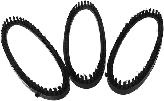 3-Pack Garment Steamer Brush Head Replacement Parts Portable Fabric Steamer Nozzle Accessory for Efficient Cleaning and Dust Removal