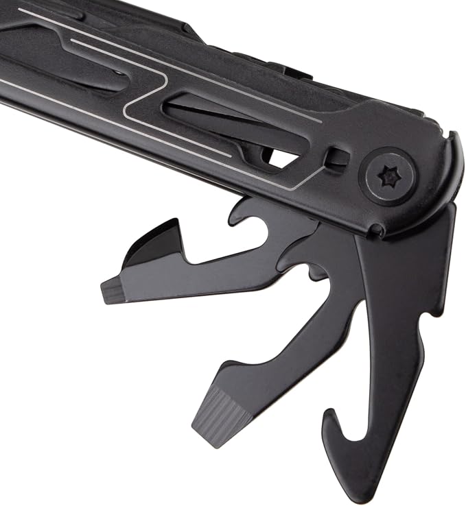 Professional Multi-Tool Set With Large Folding Scissors, Heavy-Duty Pliers, Folding Knife, And Nylon Carry Case. Perfect For Camping, Outdoor Repairs, And Everyday Tasks