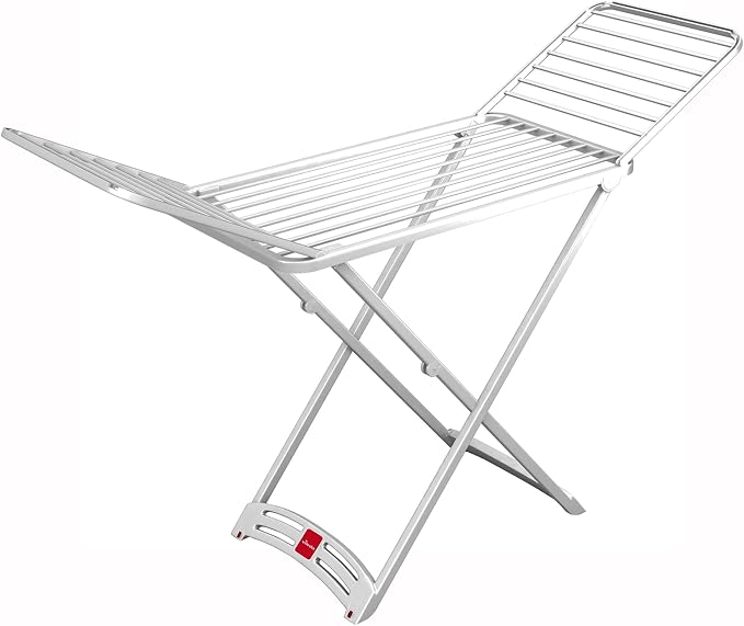 Vileda Clothes Airer, White, 55 x 18 x 126 cm