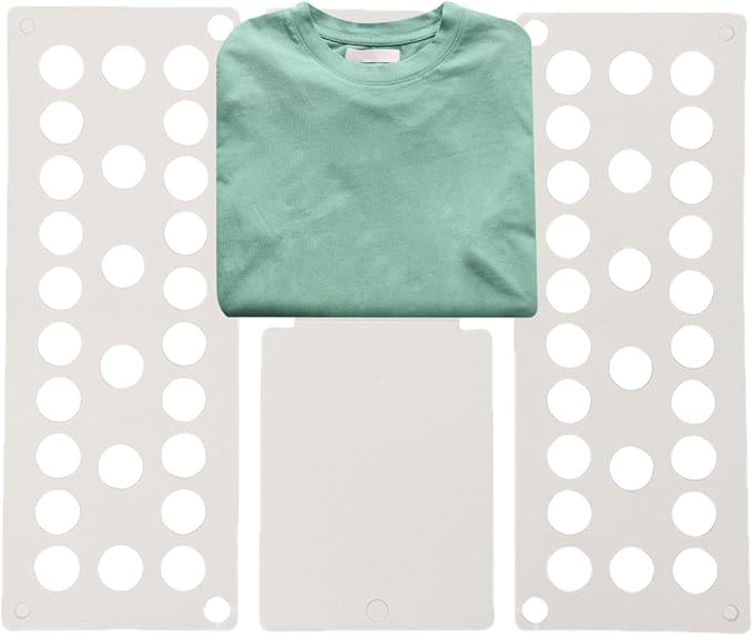 Shirt Folding Board, T Shirt Folder, Fast Liner Sorter Foldable Organizer | Laundry Folding Tool, 40x15cm, Folders Easy And Fast To Fold Clothes, For Adults Children Travel Home Dorm