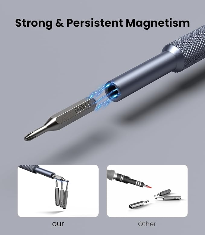 AXTH 38in1 S2 Metal Precision Screwdriver Set, Durable Small Repair Tool | With opening set, For Phone, Computer, Watch, Laptop, Macbook, Ring Doorbell, Eyeglass, Electronic