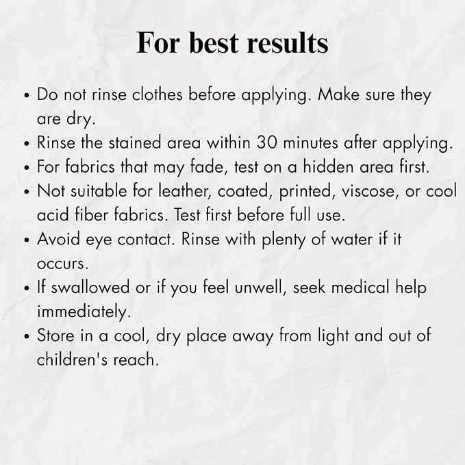Oil & Grease Stain Remover for Clothes (8.72oz) – For Laundry | Removes Dried, Set-In Cooking Oil, Engine & Mechanic Grease Stains – Deep Fabric Spot Remover, Safe for All Fabric Types