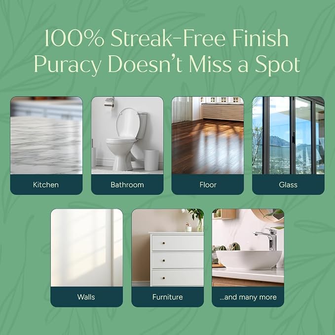 Puracy All Purpose Cleaner Spray – Plant-Powered Multi-Surface Cleaner - Surface Cleaner Solution As Seen on TikTok (Limited Edition Yuzu Blossom, 16 fl oz, 3 Pack)