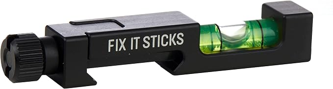Fix It Sticks Set of Bubble Levels Scope Leveling Tool + Fix It Sticks Scope Jack