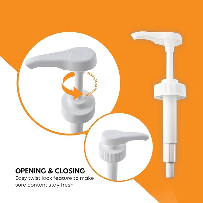 Glass Laundry Detergent Dispenser 4-Pack with Pumps | 1 Gallon Glass Jug | Food-grade Laundry Detergent Pump Dispenser with airtight screw-top lid | non-slip base and 1.4 oz pump for liquid