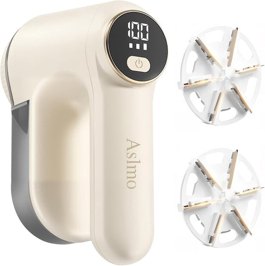 Fabric Shaver，Three-Speed Adjustable Lint Remover with LED Digital Display,Type-C Fast Charge Port, Suitable for Clothing, Furniture, Sofas and Blankets