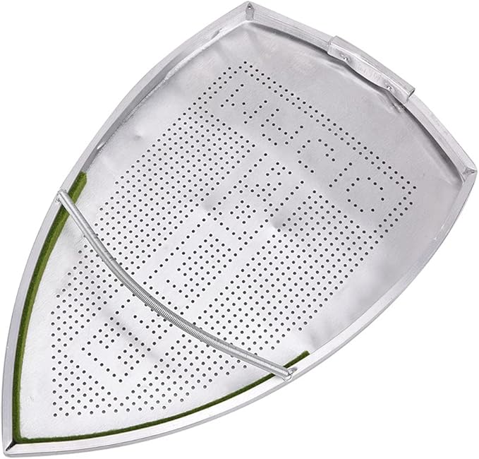 Ironing Shoe, Aluminium Cover Iron Shoe Ironing Shoe Compatible with Most Electric Steam Iron Electric Iron Shoes Cover Ironing Machine Accessories Prevents Scorching, Sticking