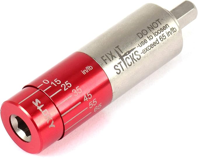 Fix It Sticks Tightening Accurate +/- 10% All-In-One Torque Driver Tool | Standard Version, 15-65 Inch-Lbs