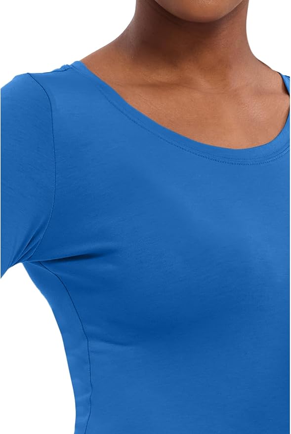 Healing Hands Underscrub Long Sleeve Women Knits Scrub Tops | Soft Cotton Blend Knit, Breathable Stretch Comfort, Machine Wash, Easy Care Fabric, Ideal For Layering Under Scrubs