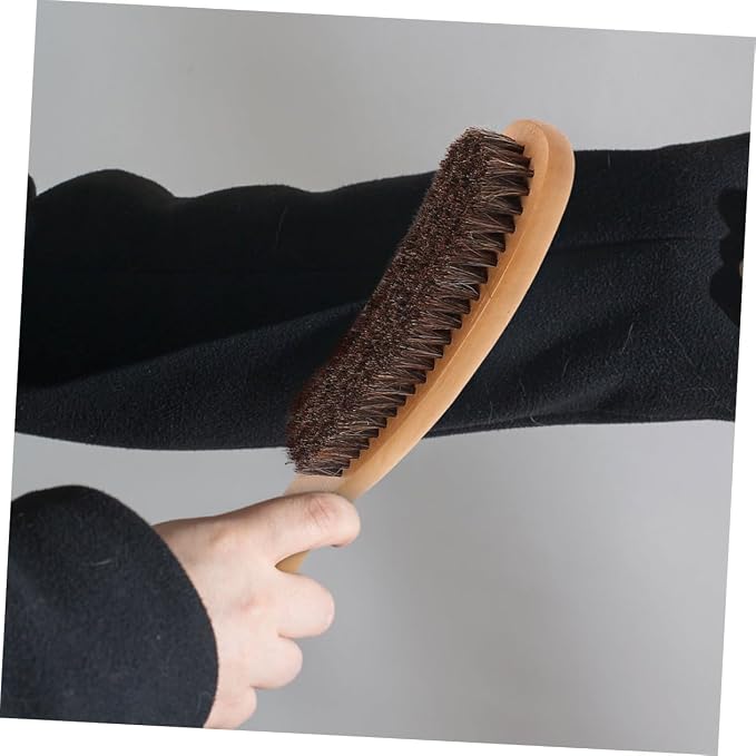 2pcs Clothes Dust Brush Portable Soft Cleaning Brushes for Dust Removal Garments and Accessories Gentle Delicate Fabrics Ergonomic Design for Comfortable Use