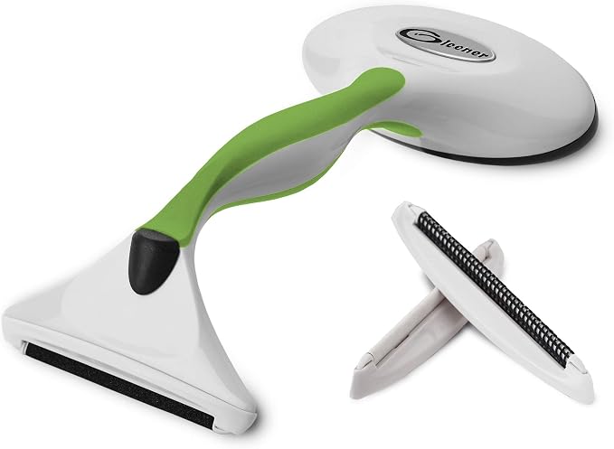 Fabric Shaver & Lint Remover |Battery-Free 4-in-1 Depiller with 3 Fabric-Safe Edges for Clothes & Upholstery (I Dream of Greenie)