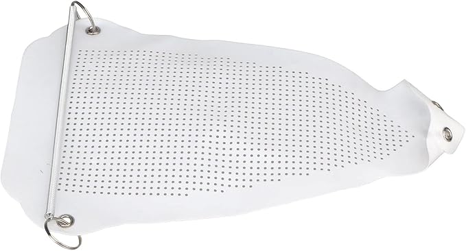 Iron Cover, Ironing Clothes Protector Iron Shoe 0.5mm Thick Prevent Burn Sticking Elastic Spring Iron Covers Slip On Ironing Shoe for Clothes Fabric Home
