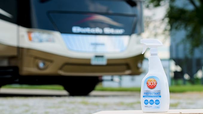 303 Aerospace Protectant for Vinyl, Plastic & Rubber, 32 oz | Provides UV protection while helping prevent fading, cracking, and discoloration.