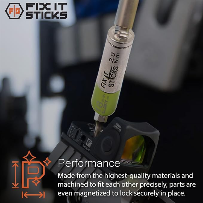 Fix It Sticks Set of 2 tools Bundle - Ratcheting T-Way Wrench & Torque Limiter 18 Inch-lb – Precision Set for Home and Professional Use – with microfiber cloth