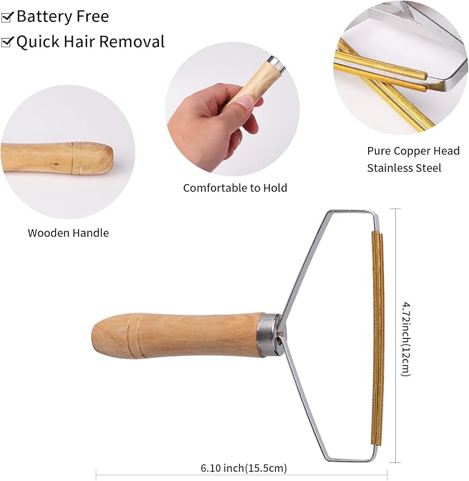 Pet Hair Remover,Portable Lint Removers,Reusable Remover Brush Tool for Clothes,Portable Lint Remover Shaver to Remove Lint from Carpets Rugs Cashmere Coats and Cars