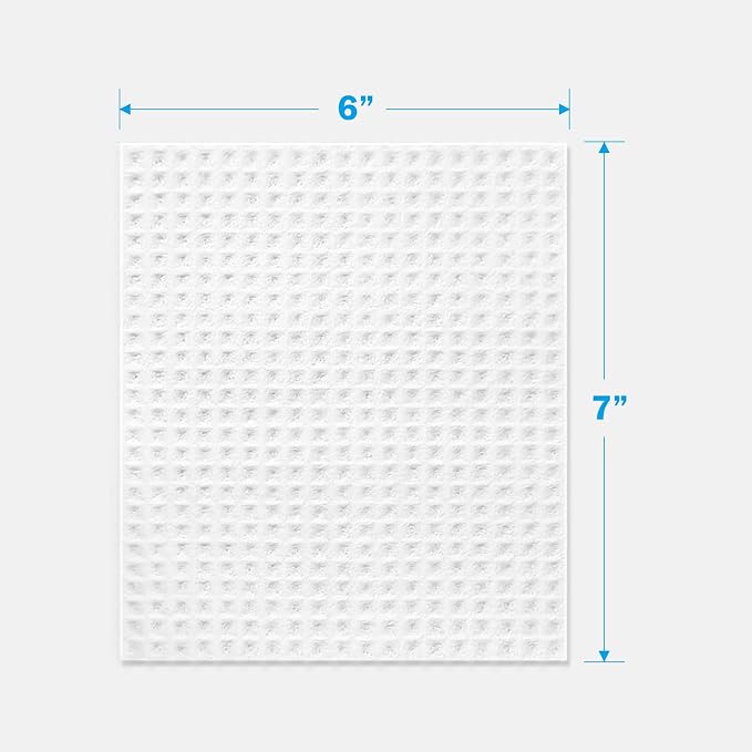 HOMEXCEL Swedish Dishcloths for Kitchen, 50 Pack Reusable Sponge Dish Cloth for Kitchen and Cleaning Counters, Super Absorbent Paper Towels (Blue/White/Grey)