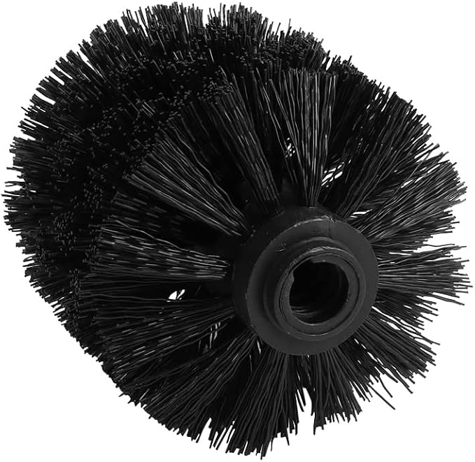 2pcs Toilet Bowl Brush Replacement Head,Toilet Brush Head, Plastic Replacement Toilets Bowl Brushs Heads, Hotel Home Cleaning Tool Fit for Most of Cleaning Holders
