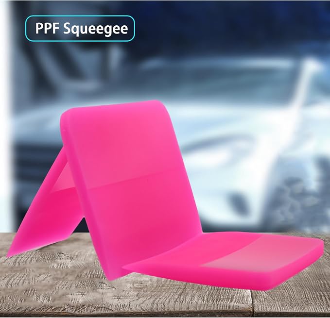 3 in 1 TPU Squeegee Material,Anti-Scratch Rubber Squeegee for car,PPF Squeegee,Different Sizes Squeegee are Suitable for Vinyl Wrap and Window Tint Tool for Cars