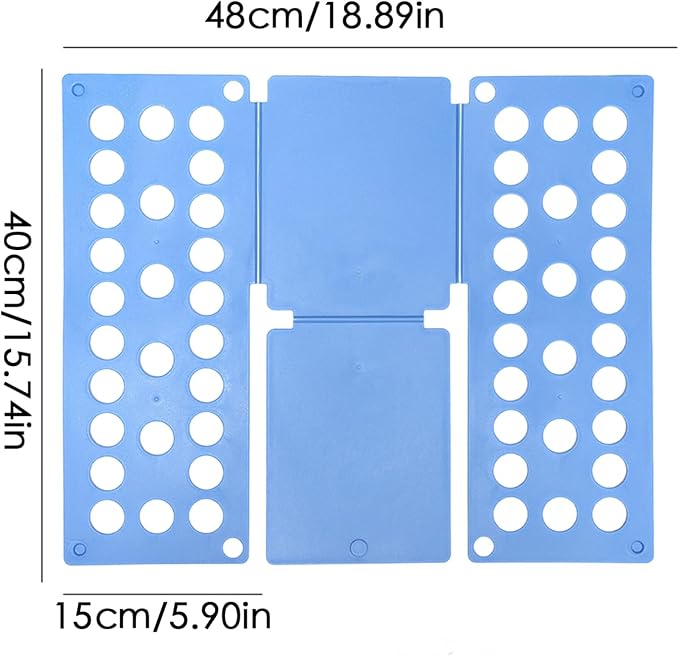 Folding Shirts Board Laundry Folder Home Storage Tool | Fold Helper Fast Foldable Household Liner Sorter for Adults Children Dorm Travel