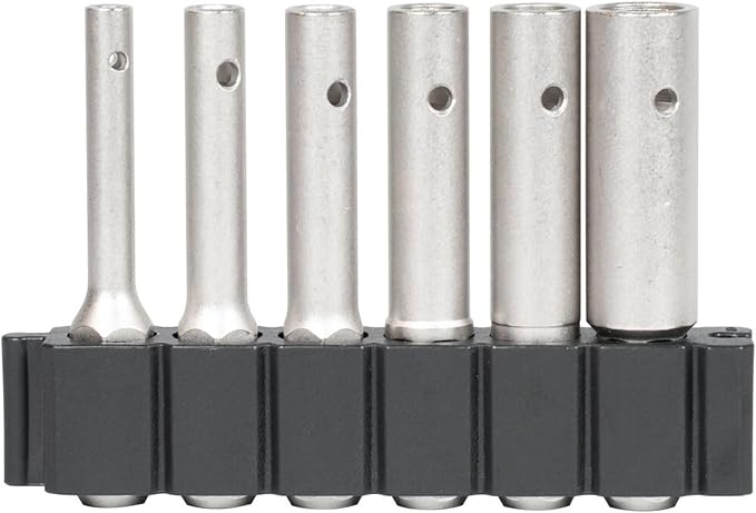 Fix It Sticks Roll Pin Starter Punch Set - FISRPSS6P| Durable Versatile Gunsmithing Solid 6 Punches with Pilot Point | Sizes - 1/16", 3/32", 1/8", 5/32", 3/16", & 1/4"