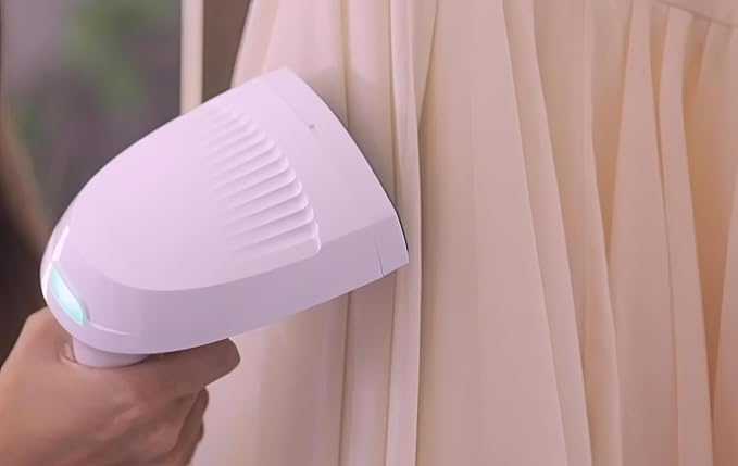 Travel Garment Steamer, 30s Fast Heat, 1500W, Auto-Off, Wrinkle-Removing Handheld Steamer with 300ml Detachable Water Tank for Clothes, Garments, and Fabrics