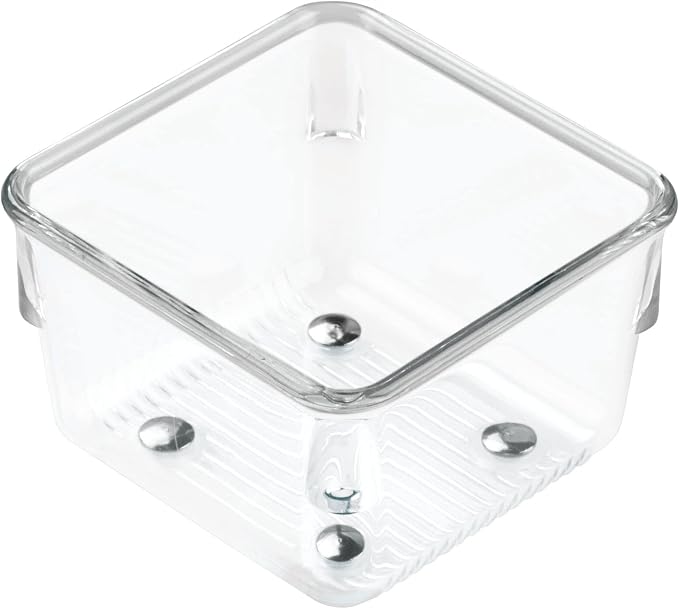 iDesign Kitchen Drawer Organizer, Clear | For Utensils, For Tools, For Gadgets