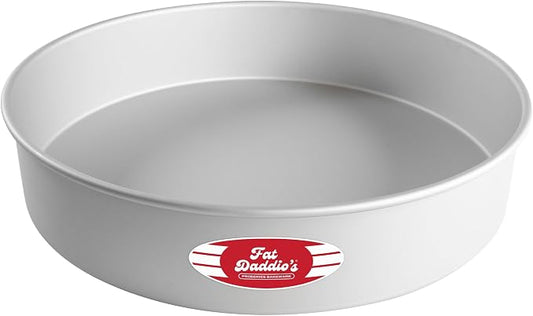 Fat Daddio's Round Cake Pan, 14 x 3 Inch, Silver