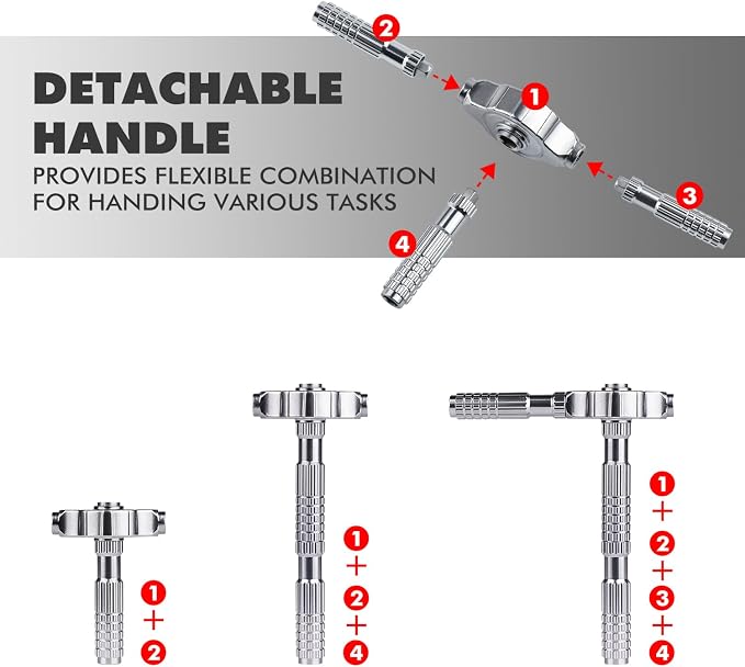 Ratchet Screwdriver Set, magnetic Screwdriver sets, S2 Steel Bits, DIY Combination Flexible Shaft, Suitable for Furniture Assembly, Precision Electrical Appliance Repair, Bicycle Tools