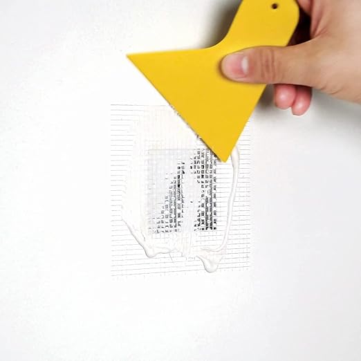 BONCART Spackle Wall & Drywall Repair Patch Kit with Tools | Includes Wall Putty, Scraper, Sanding Sponge, And Aluminum Patches. For Wall Cracks And Nail Holes.