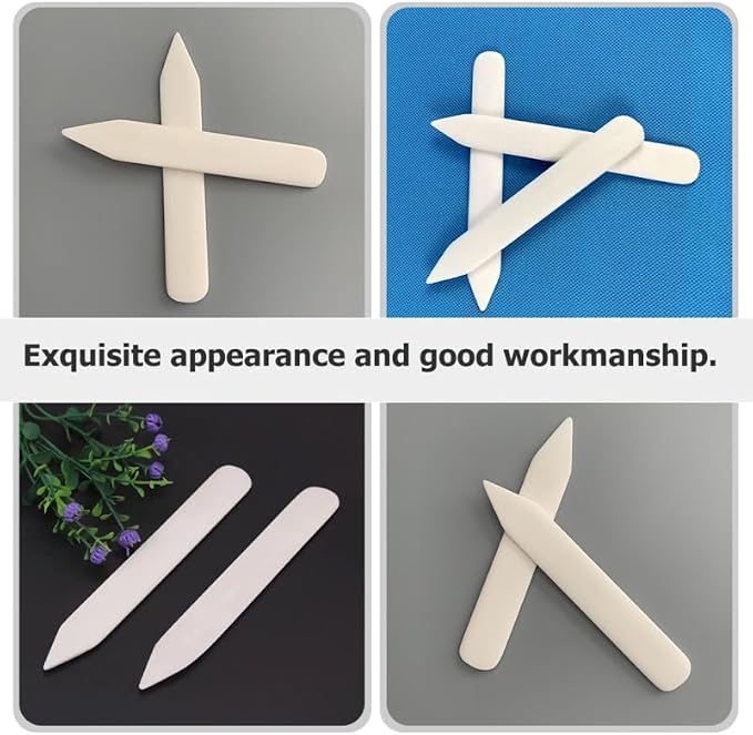 Healeved Clothes Scraper 2 Pack Fabric Scraper for Clothes Spot and Stain Removal Laundry Stain Remover Smooth Edge Cleaning Tool for Home Dry Cleaning Shop Craft Marking 5.90 X 1.57 X 0.39 in