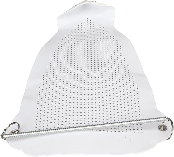 Iron Cover, Ironing Clothes Protector Iron Shoe 0.5mm Thick Prevent Burn Sticking Elastic Spring Iron Covers Slip On Ironing Shoe for Clothes Fabric Home