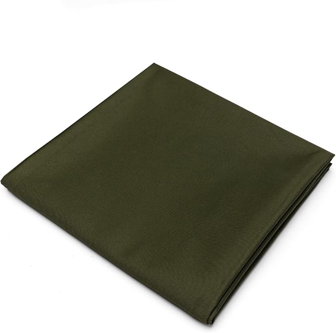 Pico Textiles 4 Yard Bolt Olive Poly Cotton Twill Fabric | 60" Wide, 65% Polyester / 35% Cotton, Medium Weight, Perfect for Pants, Jackets, Skirts and Work Uniforms, Sold by the Yard