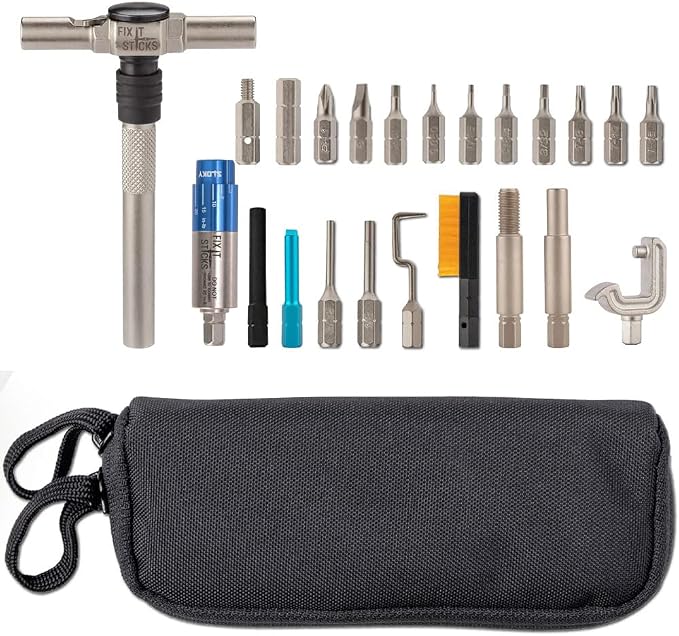 Fix It Sticks Field Toolkit Compatible with Glock | Compact Pistol Maintenance Kit w/Torque Driver, Punches & Specialty Tools