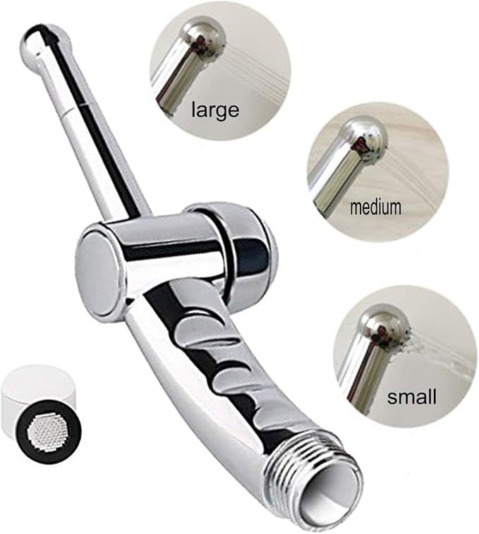 Enema shower Bathroom Handheld 59 inches Shower Hose with Enema Showerhead Cleaning Kit shower douche attachment for men